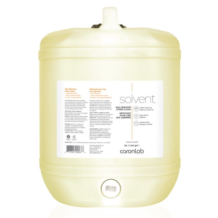 Caron Wax Remover Citrus Clean 10ltr