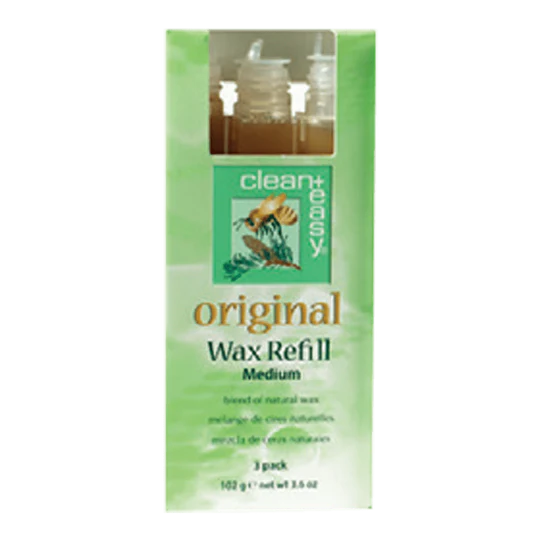 Clean + Easy Original Wax refill Medium 3 pack 102g