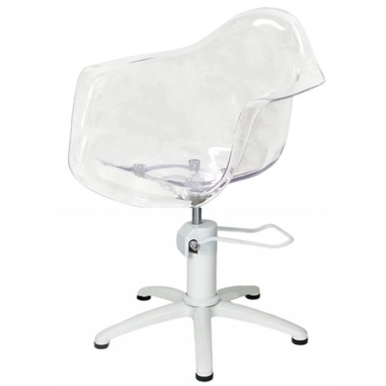 Erica - Hydraulic Styling Chair - Clear