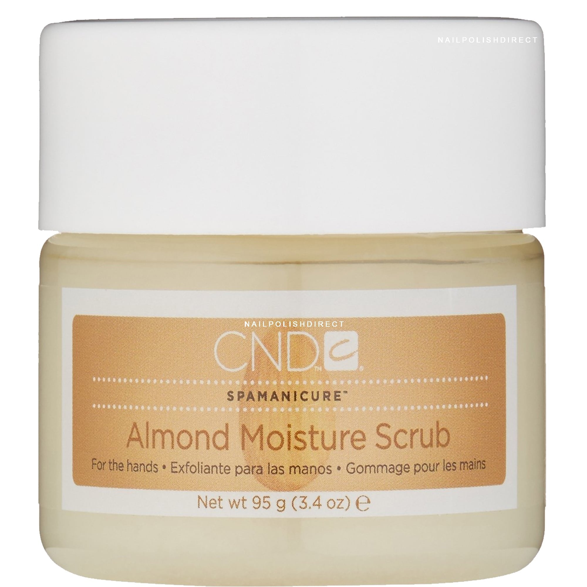 Cnd Almond Moisture Scrub - Size 95g