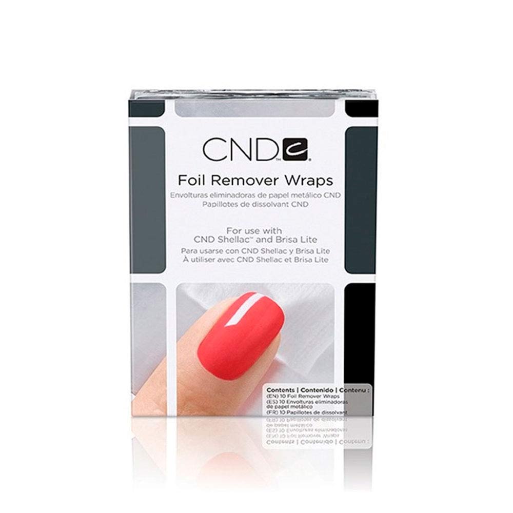 Cnd Foil Remover Wraps 10pk