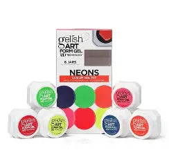Gelish Art Form Gel (6 Jars) Neons