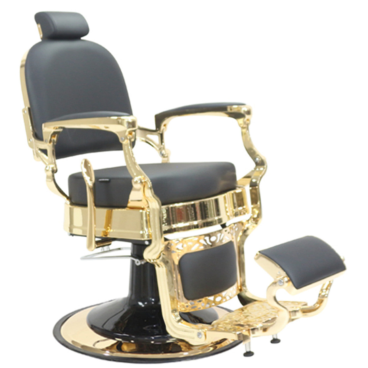 Havana Barber Chair Black/gold