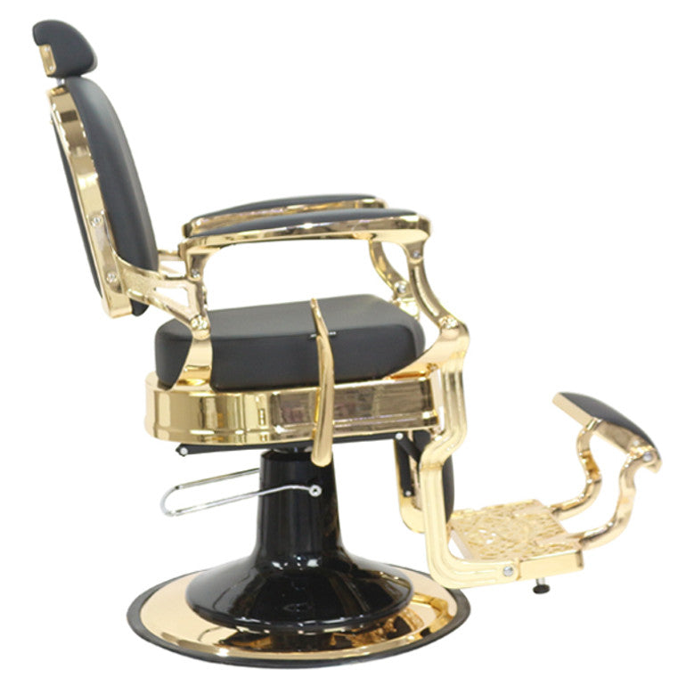 Havana Barber Chair Black/gold