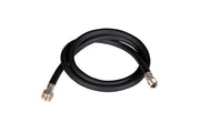 Black Handshower Hose M15 Male x 3/8 Female