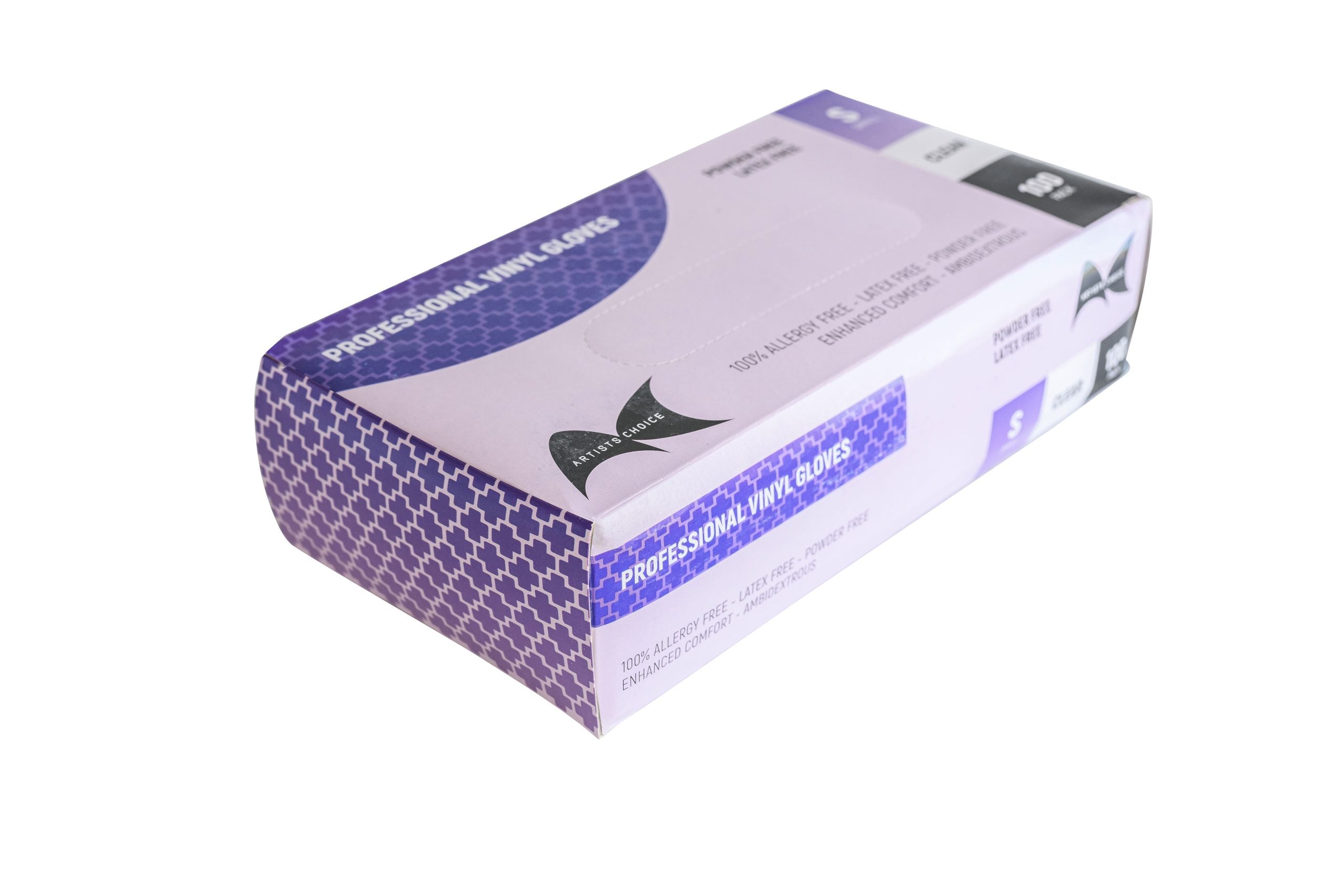 Professional Vinyl Gloves- Small 100pk