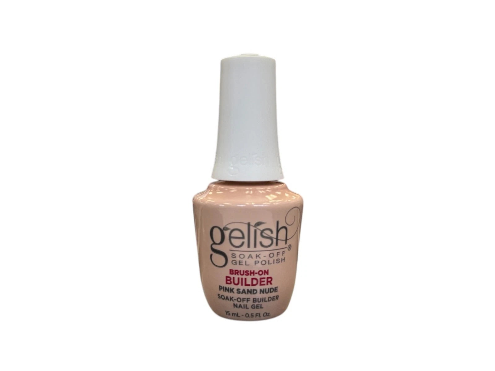 Gelish Soak Off Brush on Builder Gel 15ml- Light Pink Nude