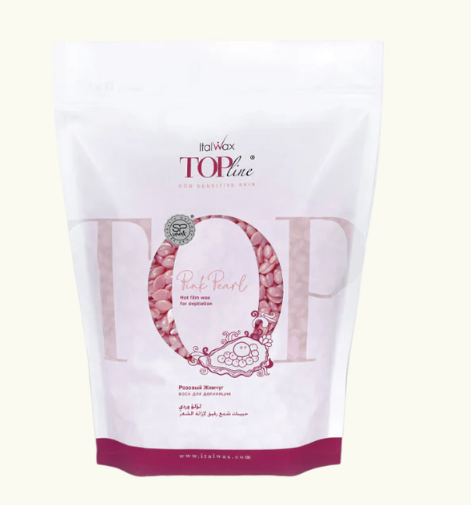 Italwax - Hard Wax Pink Pearl Top Line, 750g