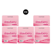 Bulk Buy Caronlab Deluxe Strawberry Creme Hard Wax 500g X12
