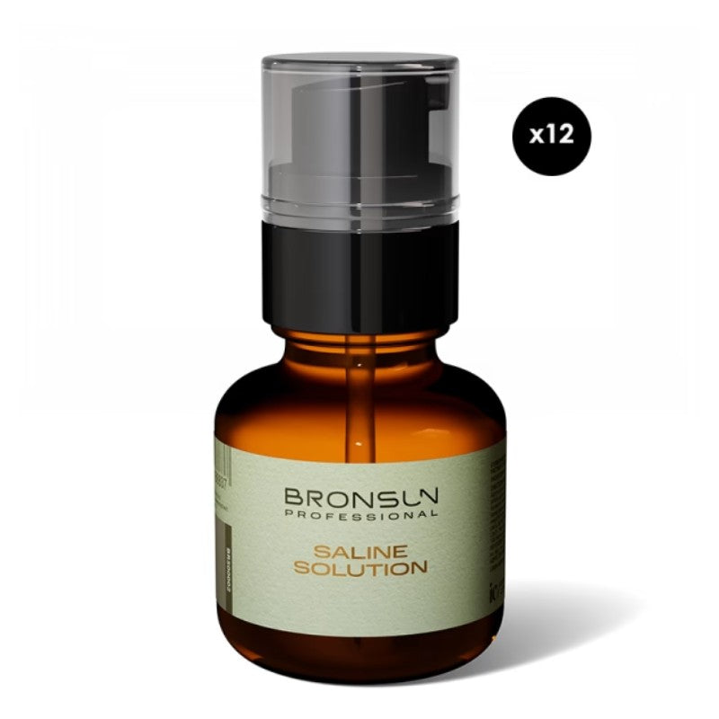 Bulk Buy Bronsun Eyelash & Eyebrow Saline Solution 50ml (new) X12