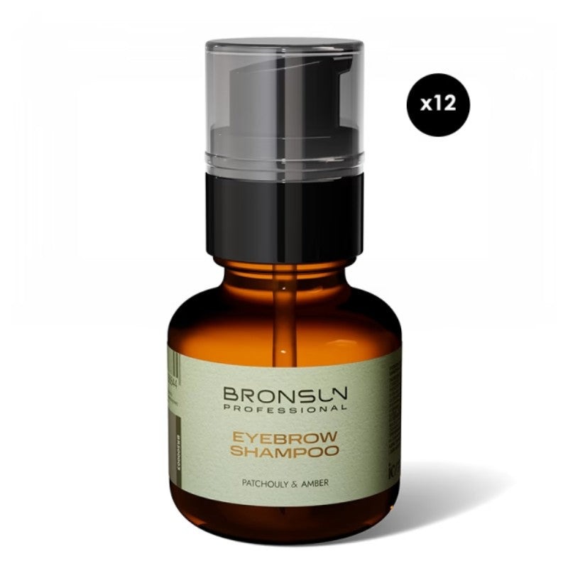 Bulk Buy Bronsun Eyebrow Shampoo 50ml (new) X12