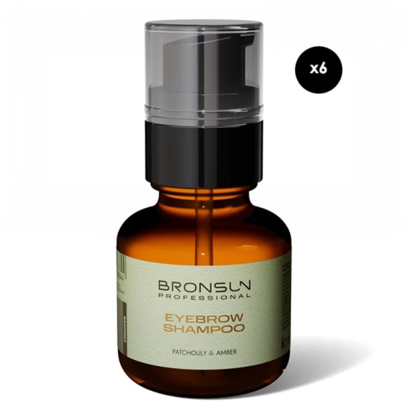 Bulk Buy Bronsun Eyebrow Shampoo 50ml (new) x6