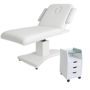 Kate Bed (white) + Katie Trolley Combo