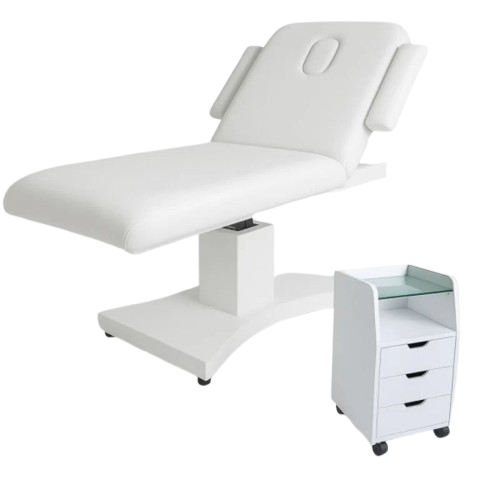Kate Bed (white) + Katie Trolley Combo
