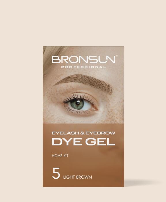 Eyelash and eyebrow dye home kit BRONSUN
