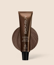 Eyebrow and eyelash cream dye BRONSUN brown #6