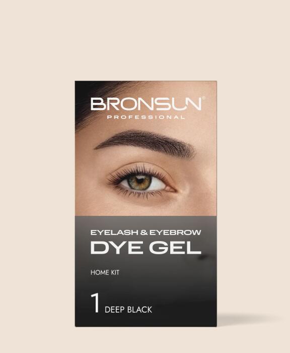 Eyelash and eyebrow dye home kit BRONSUN