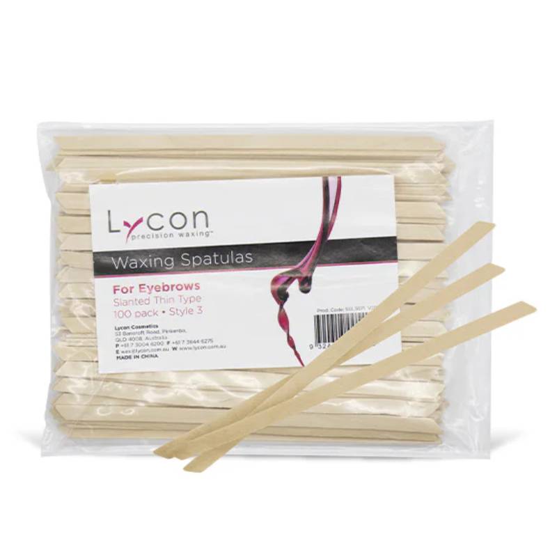 Lycon Spatula - Slanted Thin Type 100pk