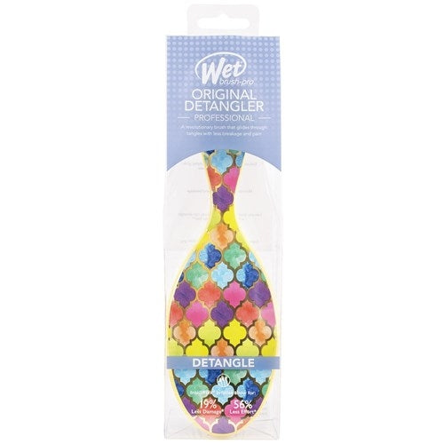 Wetbrush Watercolour Mosaics Detangling Hair Brush Moroccan