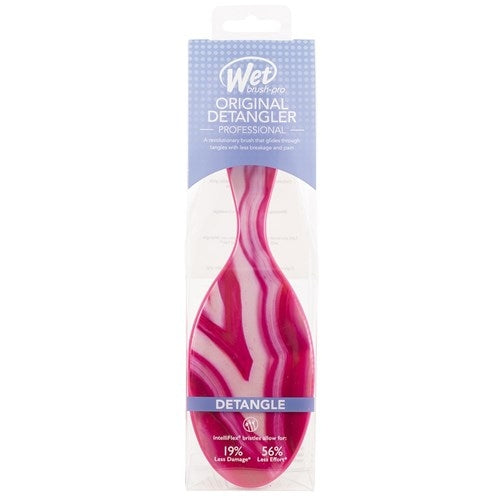 Wetbrush Gemstone Detangling Hair Brush Pink Agate