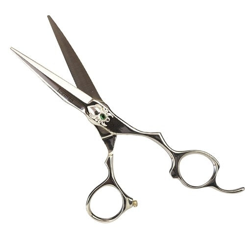 Iceman Suntachi Black Widow Green Gem 5.5" Hairdressing Scissors