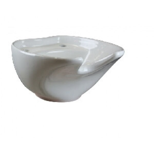 Coral Ceramic Basin - White