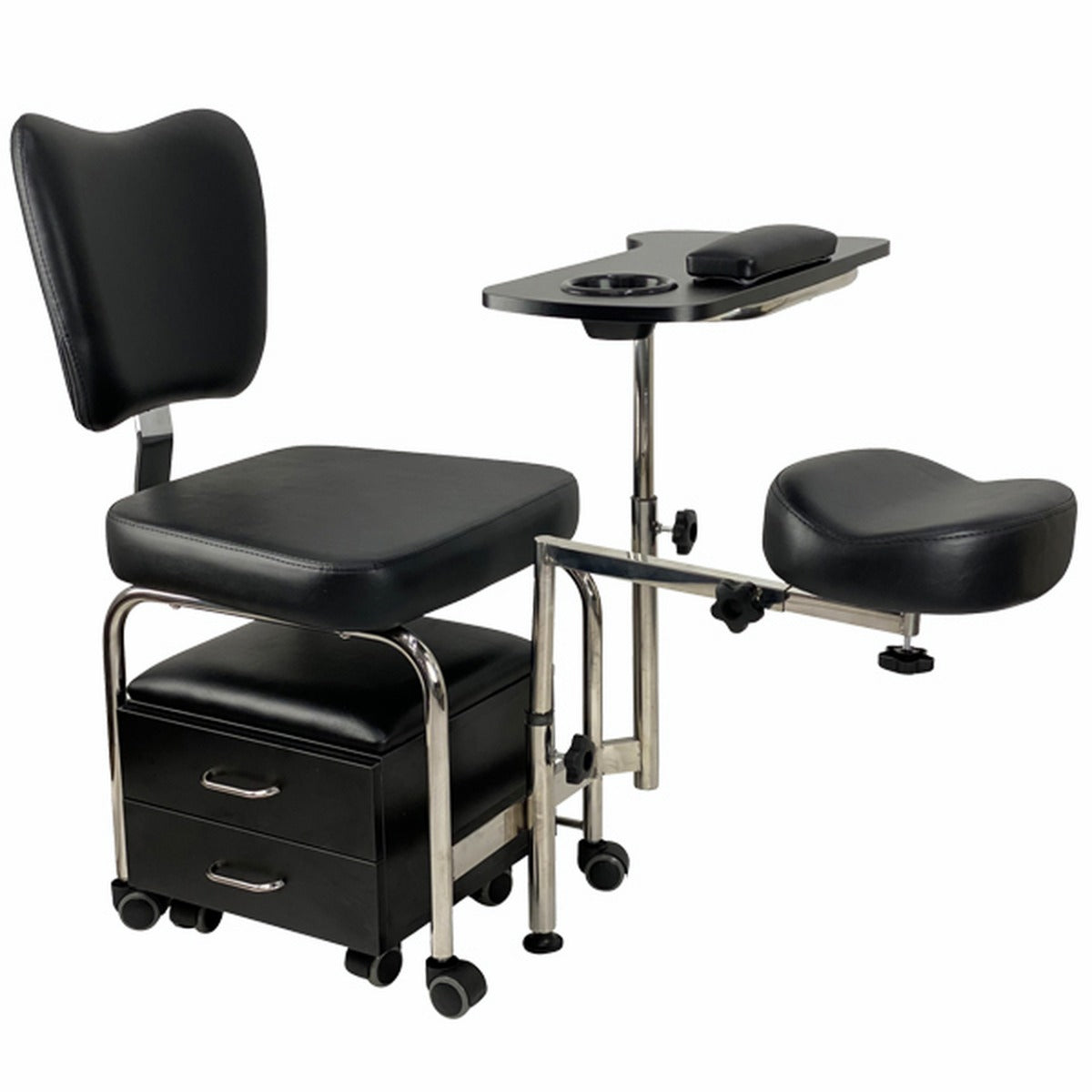 Manicure/Pedicure Stool Black