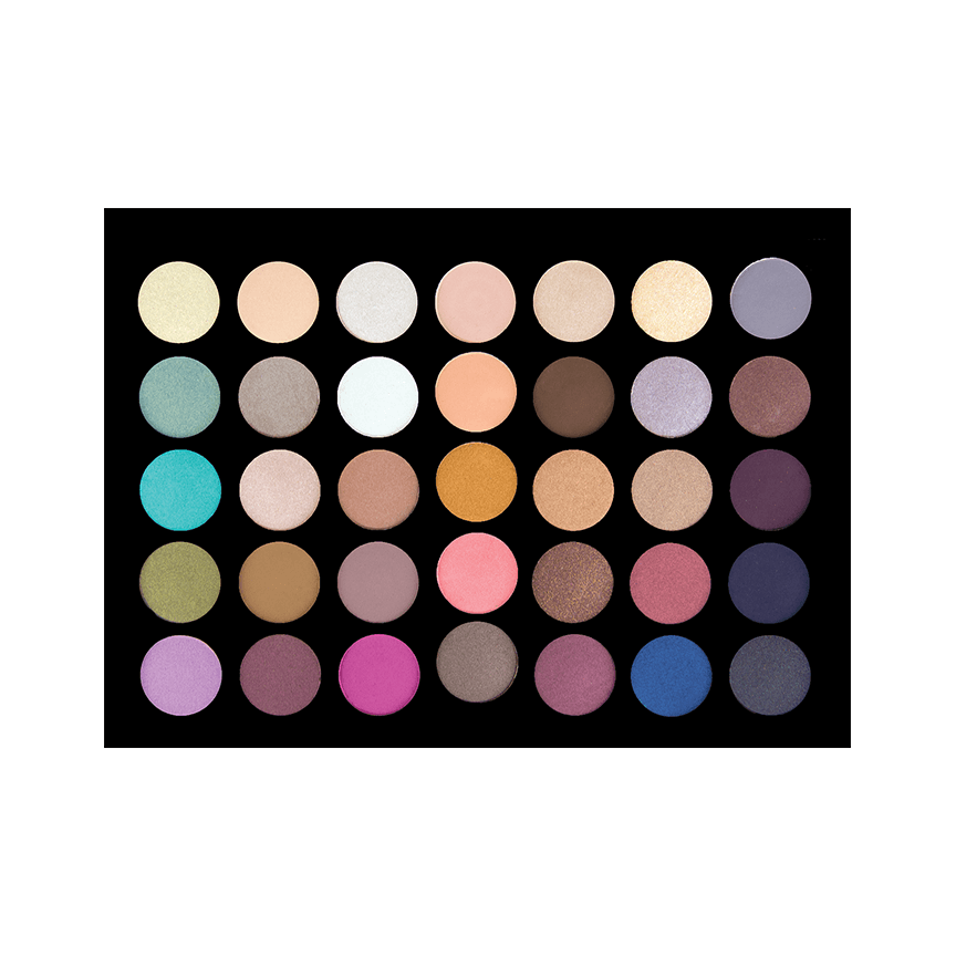 Crown 35 Color Back to Basics Eye Shadow Palette