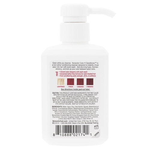 Keracolor Color Clenditioner Colour Shampoo Red