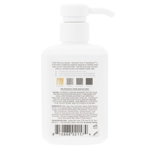 Keracolor Color Clenditioner Colour Shampoo Silver