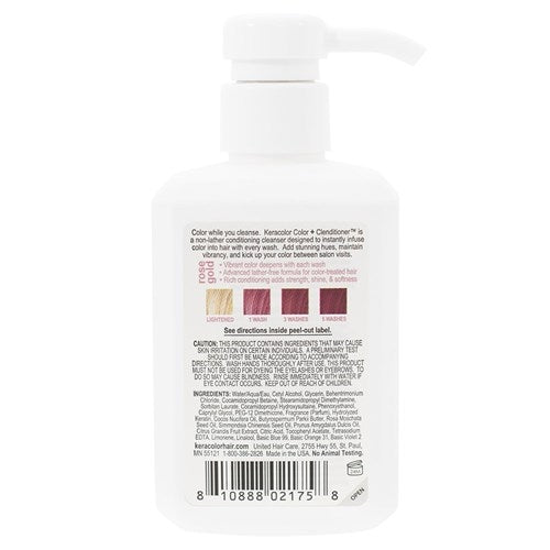 Keracolor Color Clenditioner Colour Shampoo Rose Gold
