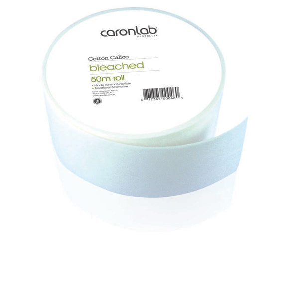 Caronlab Calico Bleached 50m Roll