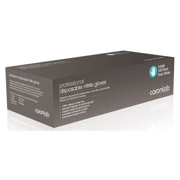 Caron Nitrile Gloves Box - Large 100pk