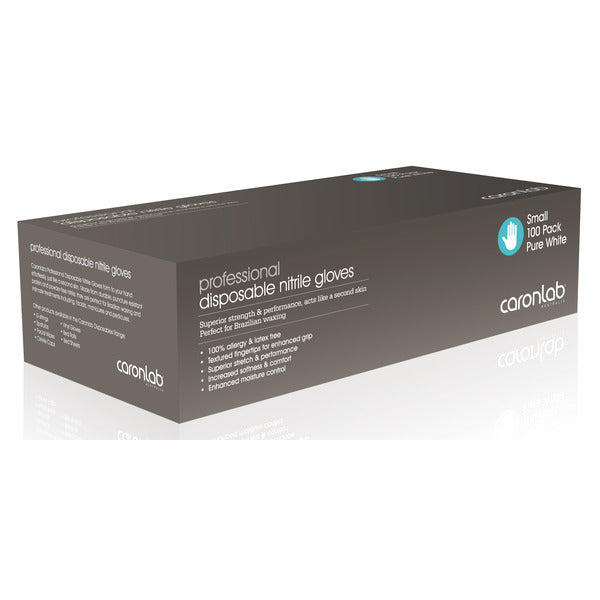 Caron Pro Vinyl Gloves Box - Small Powder Free 100pk