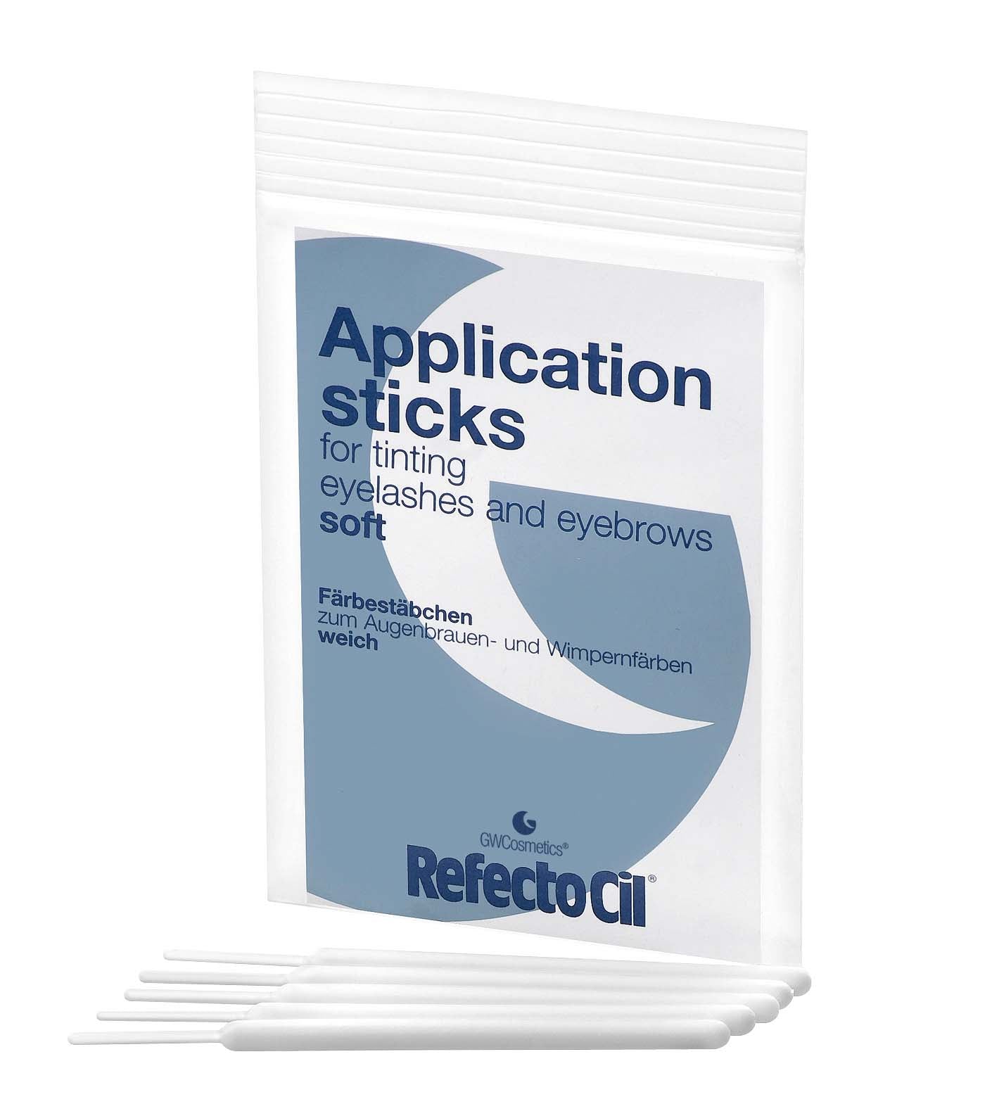 Refecto Cil Application Sticks White - Soft 10pk