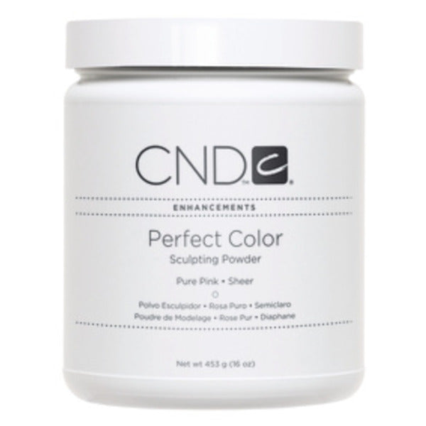 Cnd - Sculpting Powders Perfect Color Pure Pink Sheer 453g