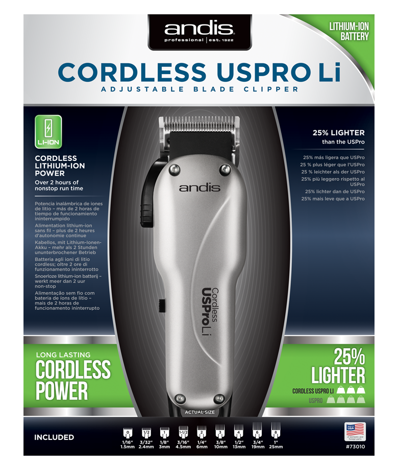 Andis us Pro li Cordless Clipper
