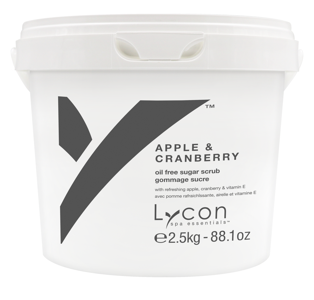 LYCON APPLE & CRANBERRY SUGAR SCRUB 2.5kg