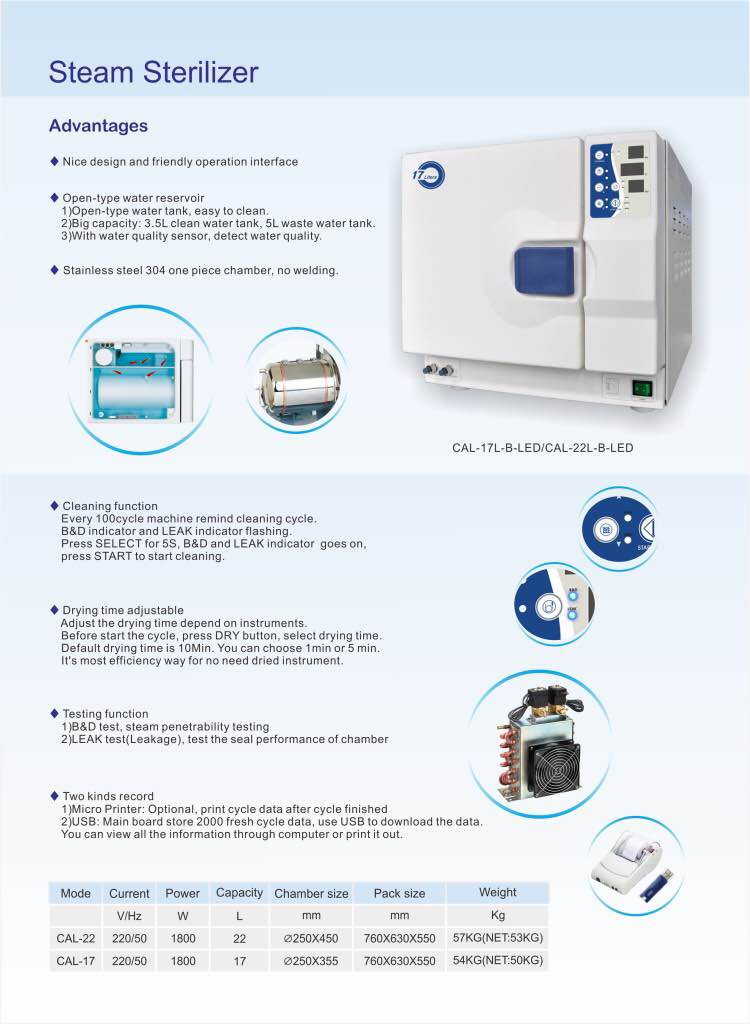 Autoclave Steam Sterilizer Machine