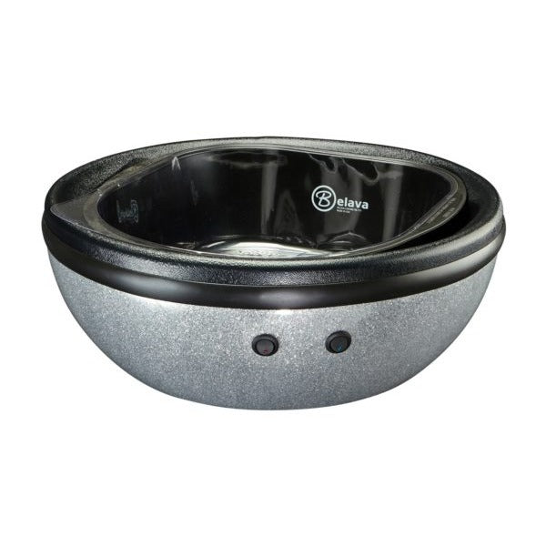 Belava Foot Spa "trio" - in Silver Glitter
