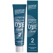 Bronsun Eyelash & Eyebrow Dye Cream - Blue Black#2