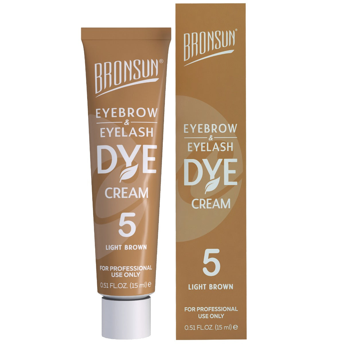 PRE-ORDER Bronsun Eyelash & Eyebrow Dye Cream - Light Brown#5
