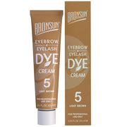 PRE-ORDER Bronsun Eyelash & Eyebrow Dye Cream - Light Brown#5