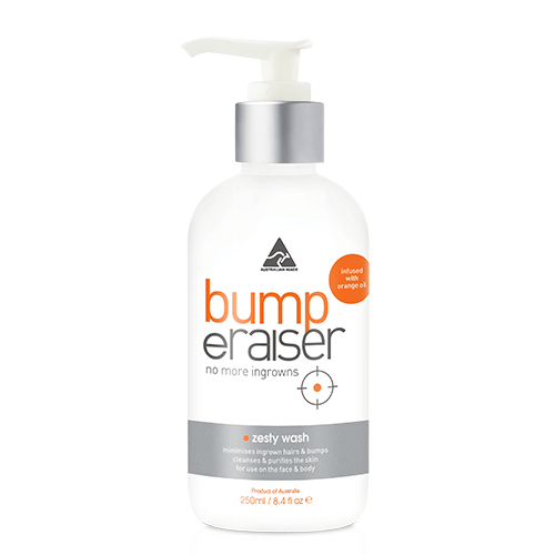 Caron Bump Eraiser Zesty Antibacterial Wash 250ml