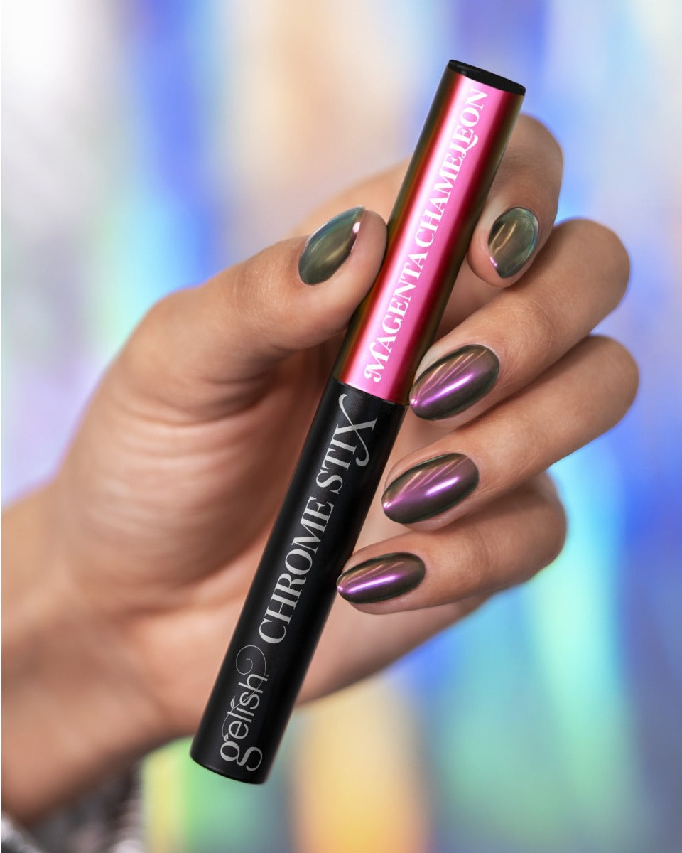 Gelish Chrome Stix Magenta Chameleon