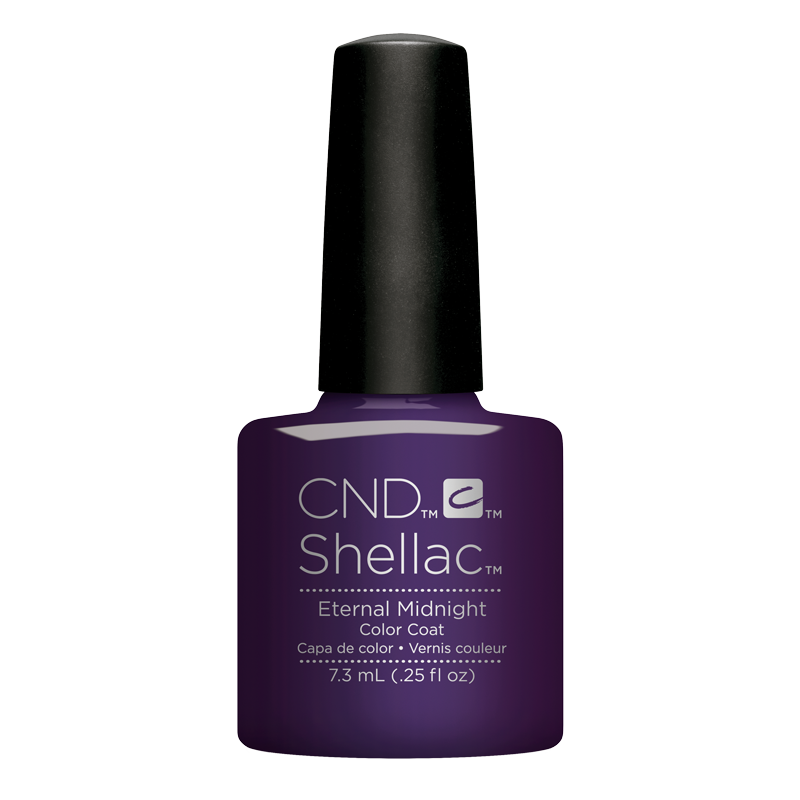Cnd Shellac Eternal Midnight 7.3ml