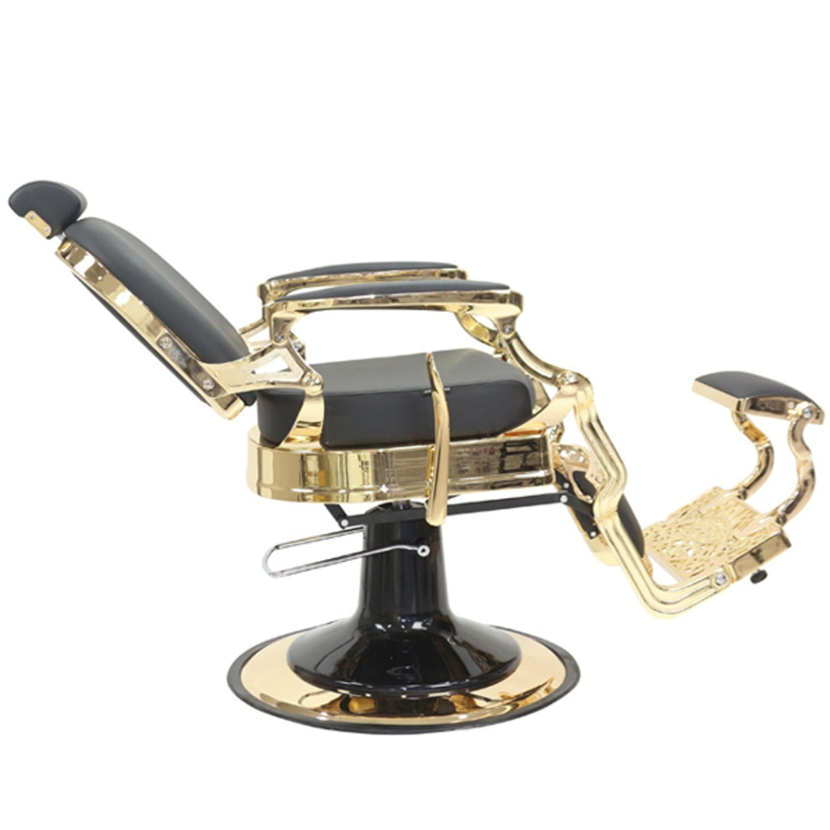 Havana Barber Chair - Black/gold