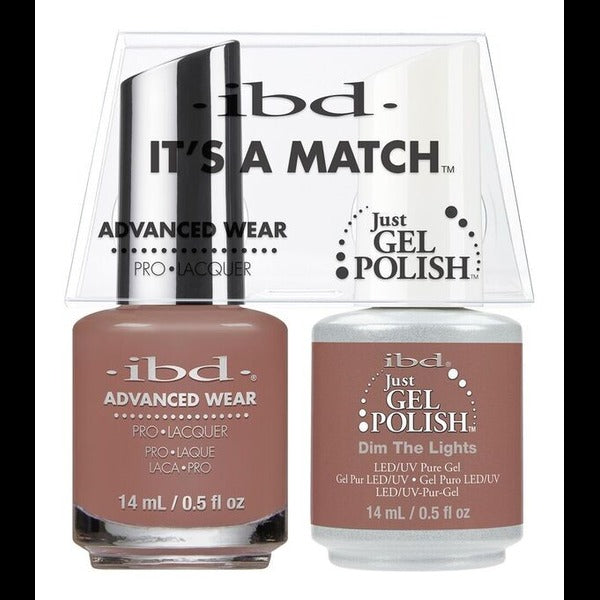 Ibd Just Gel - Dim The Light Duo Pack 15ml