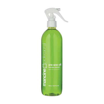 Mancine Pre Wax Oil: Aloe Vera & Jasmine 500ml