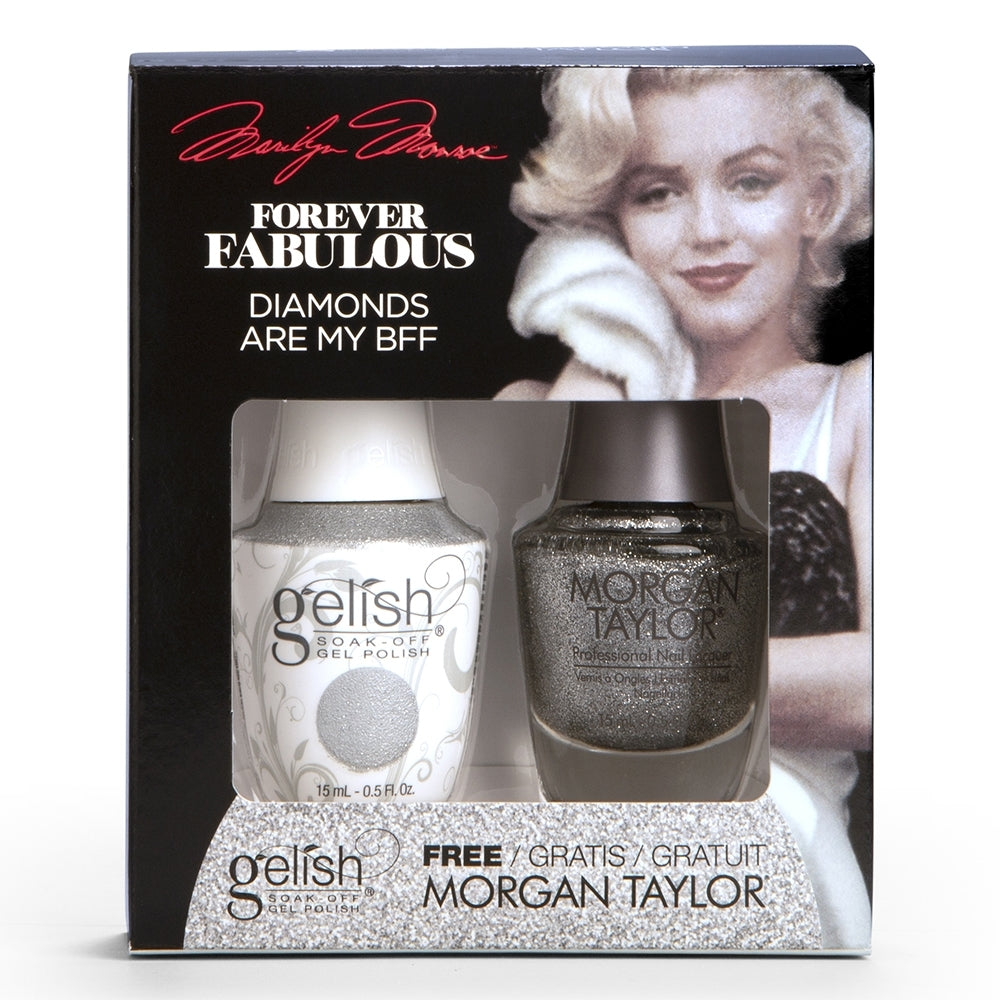 Gelish Soak Off - Forever Fabulous Diamond Are my Bff